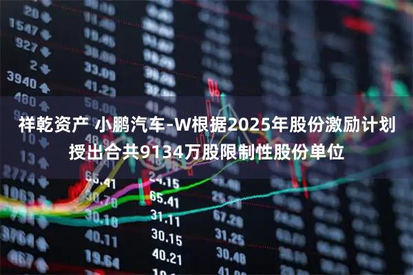 祥乾资产 小鹏汽车-W根据2025年股份激励计划授出合共9134万股限制性股份单位